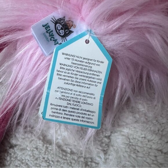 Jellycat | Pink Little Flo Miflingo | New with Tags | Size 12" - Picture 7 of 7